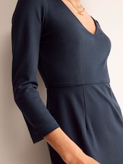Boden Blue Petite Bethany Jersey Midi Dress - Image 4 of 5