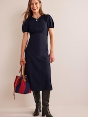 Boden Blue Nancy Jersey Midi Dress - Image 3 of 5