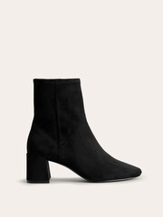 Boden Black Stretch Ankle Boots - Image 2 of 4