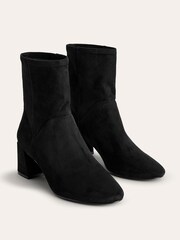 Boden Black Stretch Ankle Boots - Image 3 of 4
