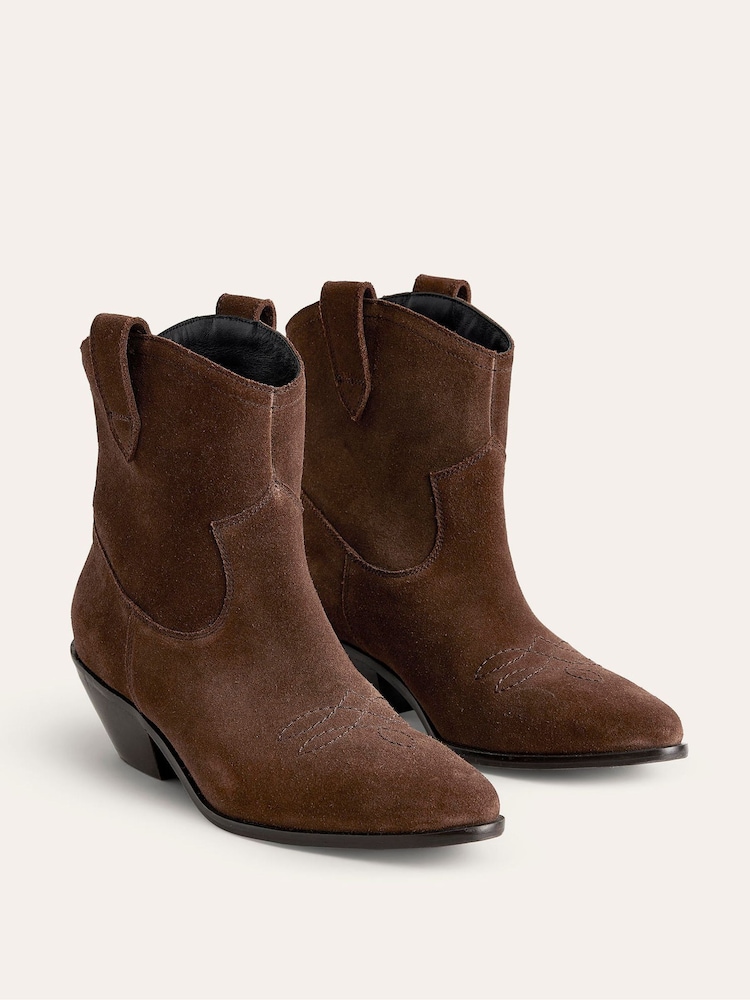 Dunkelbraun - Boden Western-Stiefeletten - Bild 2 von 5 Dunkelbraun - Boden Western-Stiefeletten - Bild 2 von 5