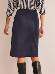 Boden Blue A-Line Cargo Skirt - Image 4 of 6