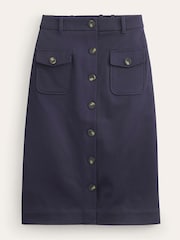 Boden Blue A-Line Cargo Skirt - Image 6 of 6