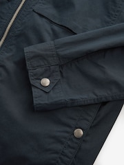 Navy Blue Shower Resistant Utility Shacket - Image 11 of 11
