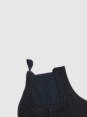 Schuh Blue Current Suede Loafers - Image 1 of 4