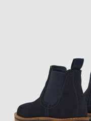 Schuh Blue Current Suede Loafers - Image 3 of 4