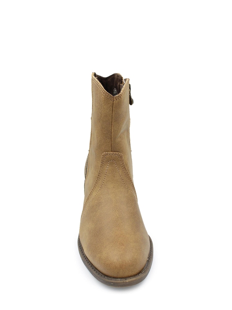 Blowfish Malibu Womens Langle Western Ankle Boots - Image 3 of 3