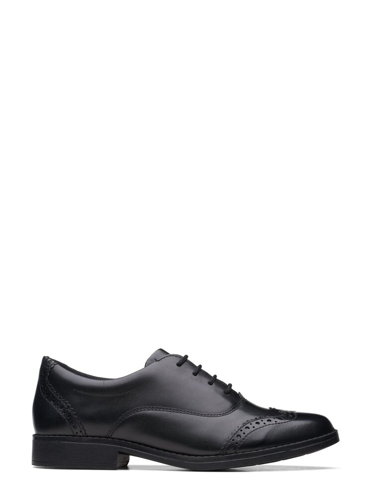 Clarks Black Leather Aubrie Tap Shoes - Image 1 of 7