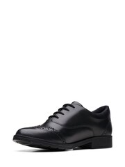 Clarks Black Leather Aubrie Tap Shoes - Image 4 of 7