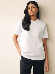 Schwarz/Weiß - Schwere T-Shirts im 2er-Pack - Image 5 of 8