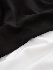 Schwarz/Weiß - Schwere T-Shirts im 2er-Pack - Image 8 of 8