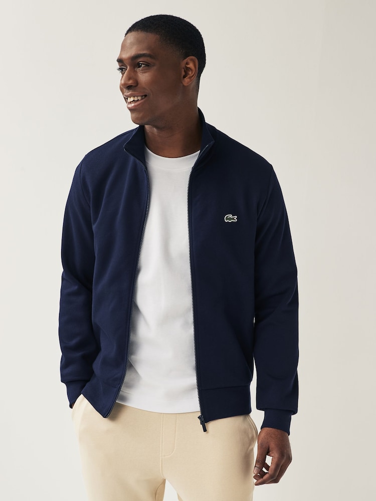 Lacoste Fleece Full Zip Track Top - Image 1 of 4