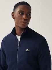 Lacoste Fleece Full Zip Track Top - Image 3 of 4