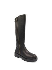 Blowfish Malibu Womens Angels Double Zip Knee Black Boots - Image 2 of 3