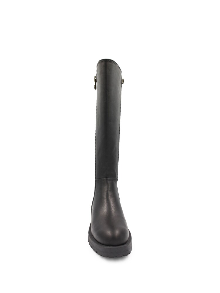 Blowfish Malibu Womens Angels Double Zip Knee Black Boots - Image 3 of 3