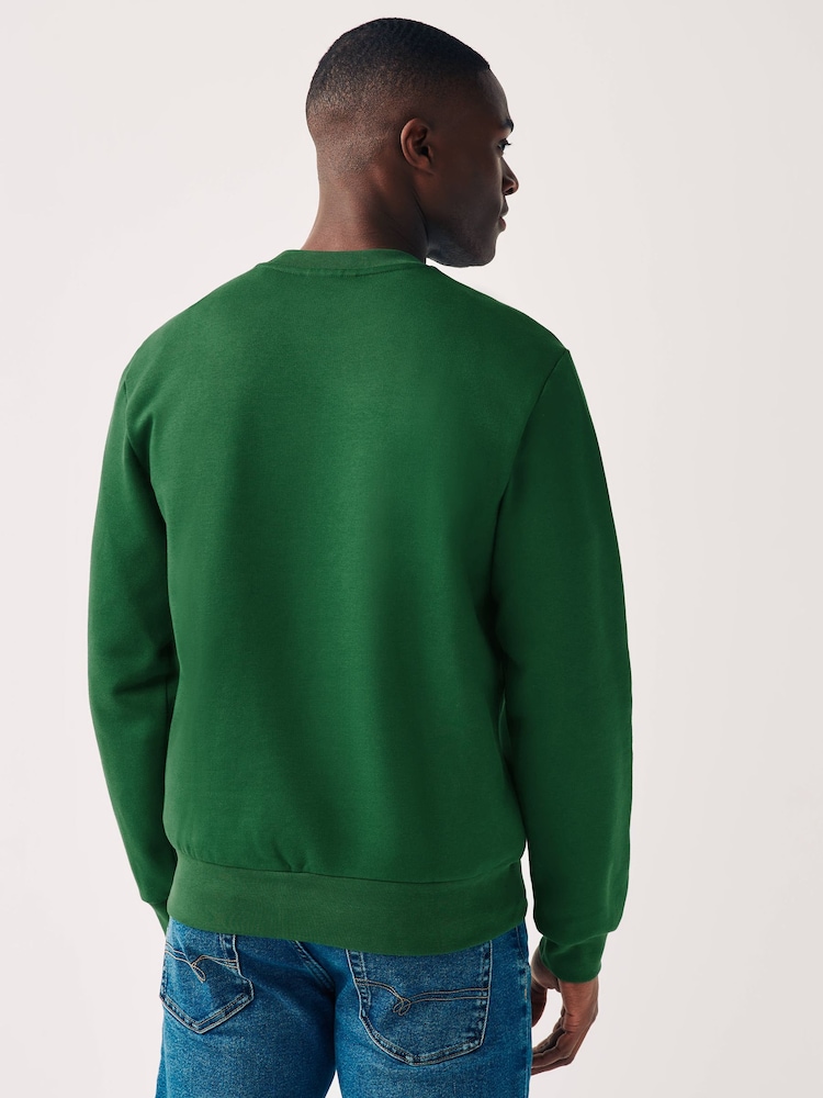 Lacoste Fleece Lined Crew-Neck Jumper - Image 2 of 4