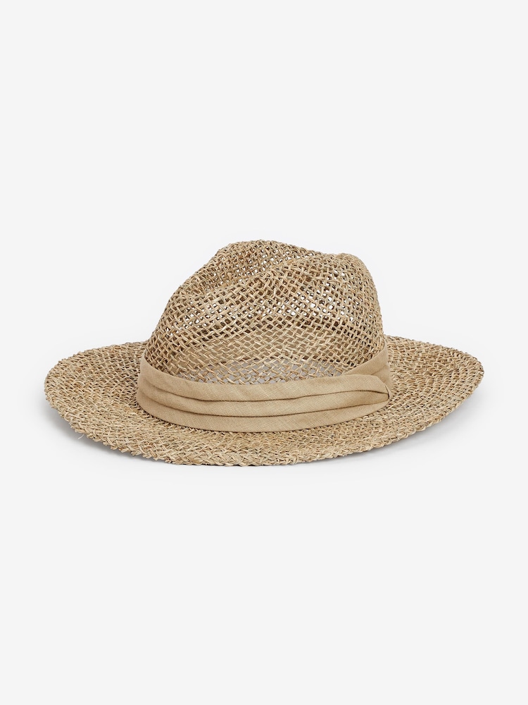 Seagrass Panama Hat - Image 5 of 5 Seagrass Panama Hat - Image 5 of 5