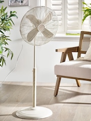 Cream Malvern Pedestal Fan - Image 1 of 4