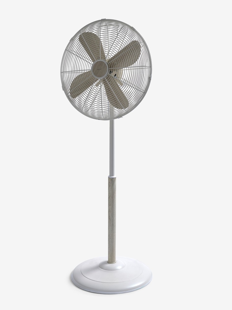 Cream Malvern Pedestal Fan - Image 4 of 4