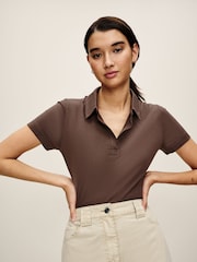 Chocolate Brown Polo Shirt - Image 1 of 7