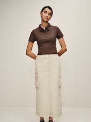Chocolate Brown Polo Shirt - Image 2 of 7