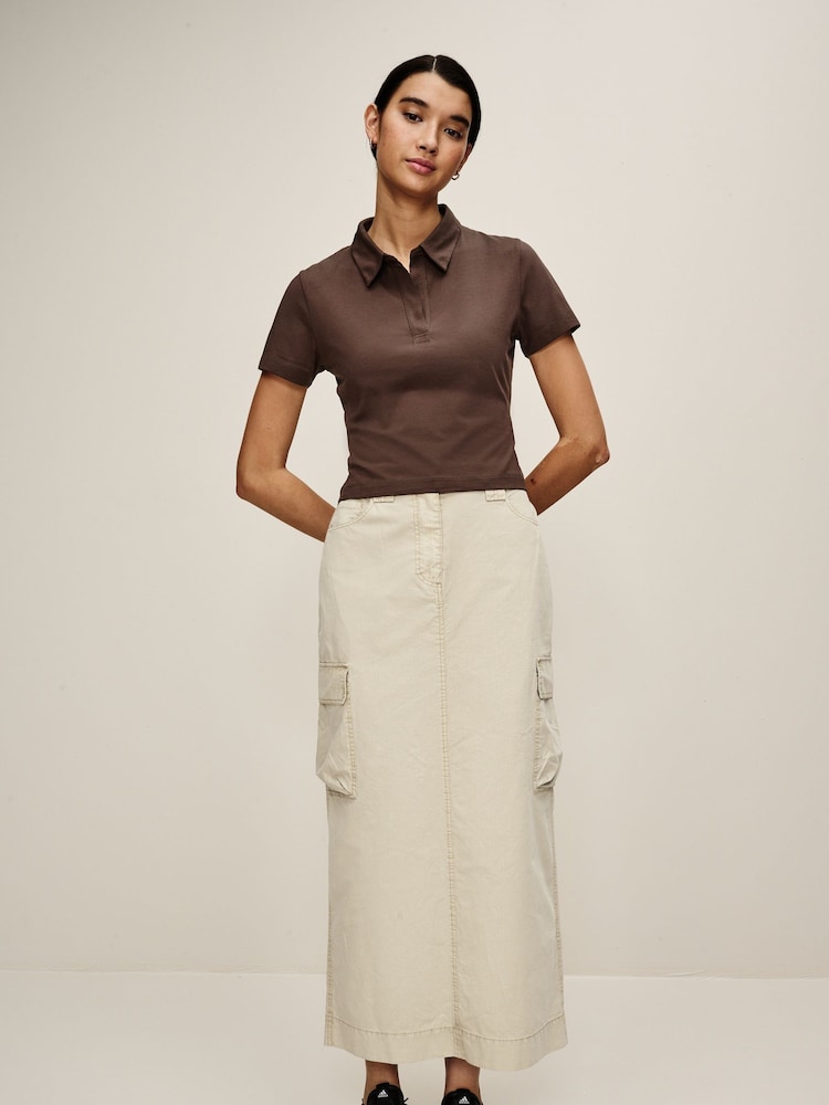 Chocolate Brown Polo Shirt - Image 2 of 7
