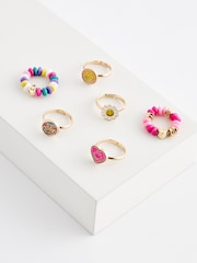 Light Pink SMILEYWORLD® Ring Set - Image 2 of 2