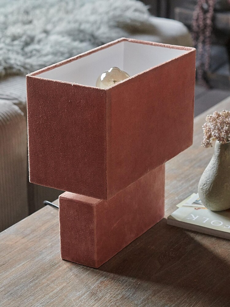 Abigail Ahern Pink Temora Table Lamp - Image 2 of 3