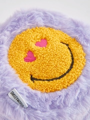 Lilac Purple SMILEYWORLD® Faux Fur Bag - Image 3 of 3