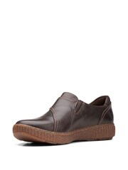Clarks Brown Lea Caroline Pearl Shoes - Image 4 of 7