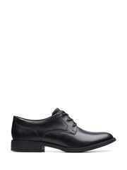 Clarks jet Black Leather Camzin Iris Shoes - Image 1 of 7