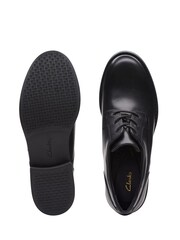 Clarks jet Black Leather Camzin Iris Shoes - Image 5 of 7