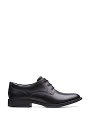 Clarks Black Leather Camzin Iris Shoes - Image 1 of 7