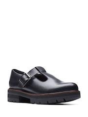 Clarks Black Leather Orianna Bar Shoes - Image 3 of 7