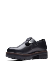 Clarks Black Leather Orianna Bar Shoes - Image 4 of 7