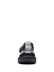 Clarks Black Leather Orianna Bar Shoes - Image 5 of 7