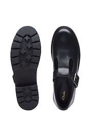 Clarks Black Leather Orianna Bar Shoes - Image 7 of 7