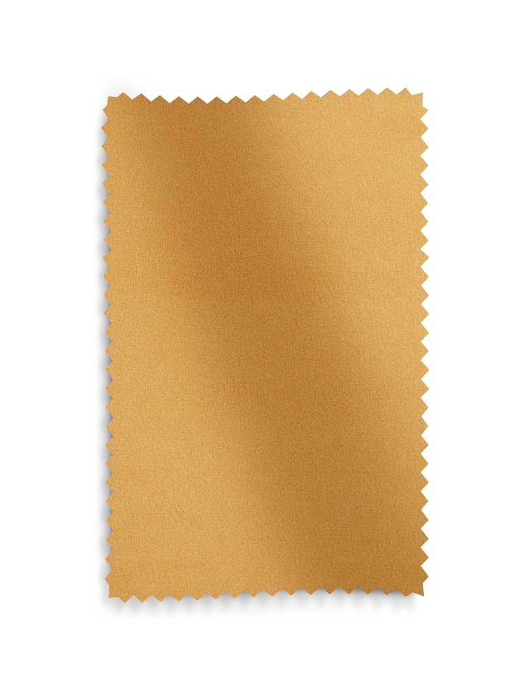 Soft Velvet Ochre Yellow Lucca Swivel Pillow Accent Chair - Image 8 of 8