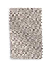 Chunky Weave Mid Natural Wilson Highback Armchair - Image 13 of 13