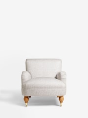 Natural Leaf Print Lilly Accent Chair - Image 2 of 10