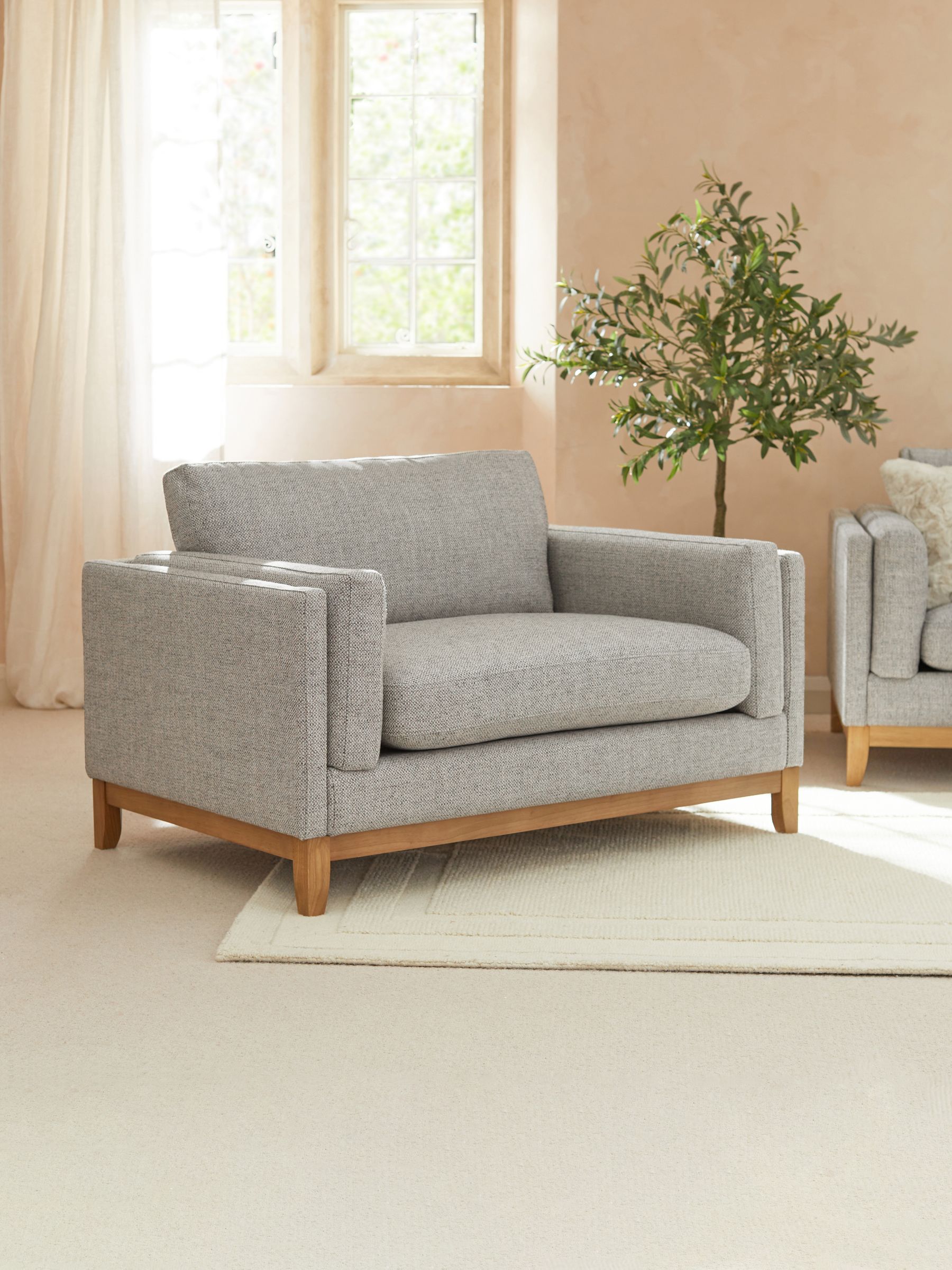 Grey snuggle chair next discount