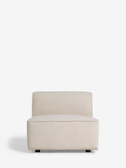 Tweedy Plain Light Natural Single Centre Piece Alba Modular Sofa - Image 8 of 10