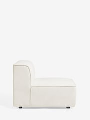 Casual Boucle Oyster Single Centre Piece Alba Modular Sofa - Image 10 of 11