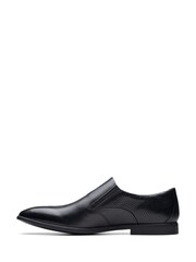 Clarks Black Leather Boswyn Slip Shoes - Image 2 of 7