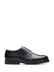 Clarks Black Leather Craft North Lace Shoes - Image 1 of 7