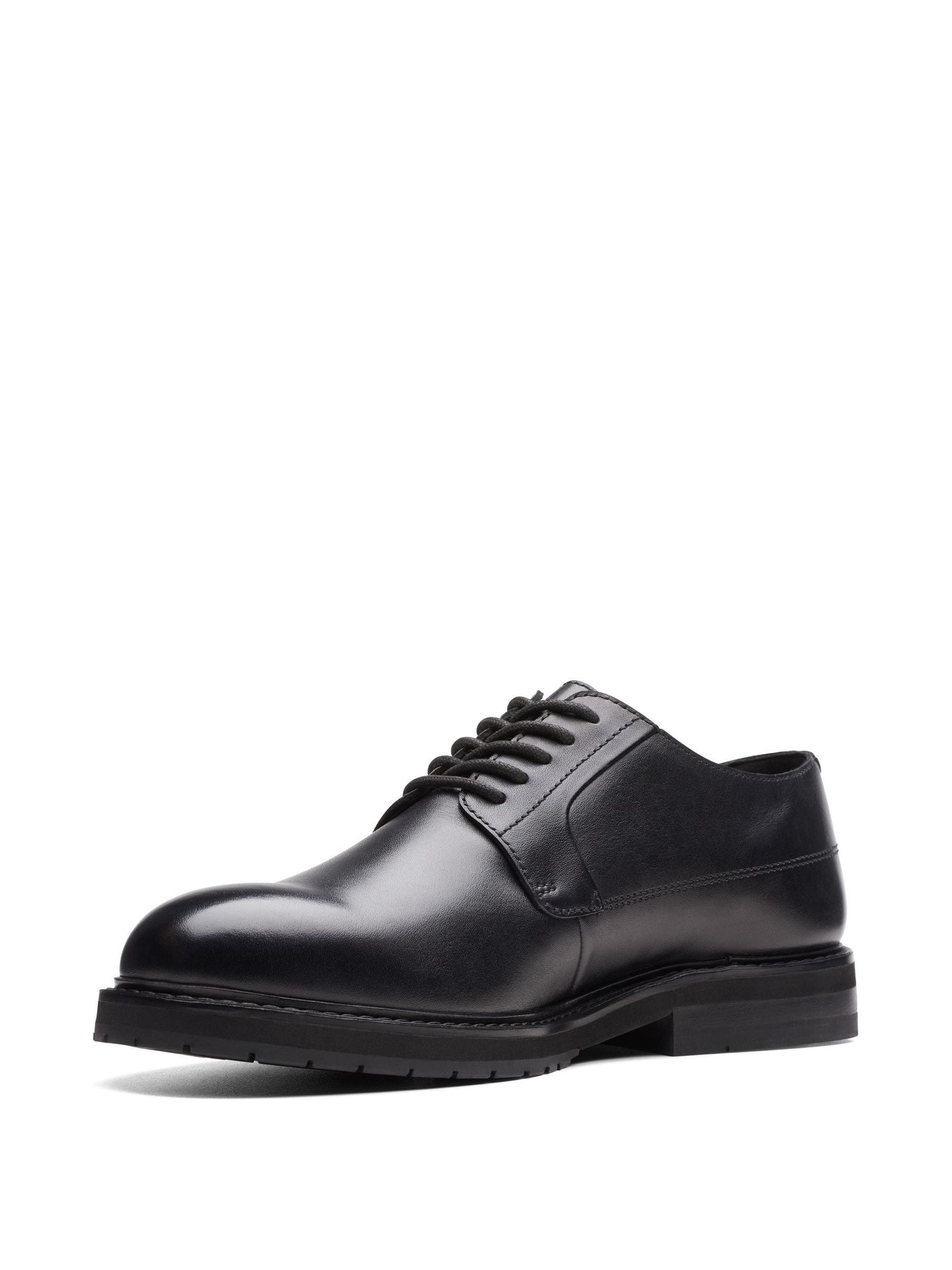 Buy Clarks Black Leather Craft North Lace Shoes from Next