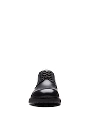 Clarks Black Leather Craft North Lace Shoes - Image 5 of 7
