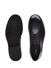 Clarks Black Leather Craft North Lace Shoes - Image 7 of 7