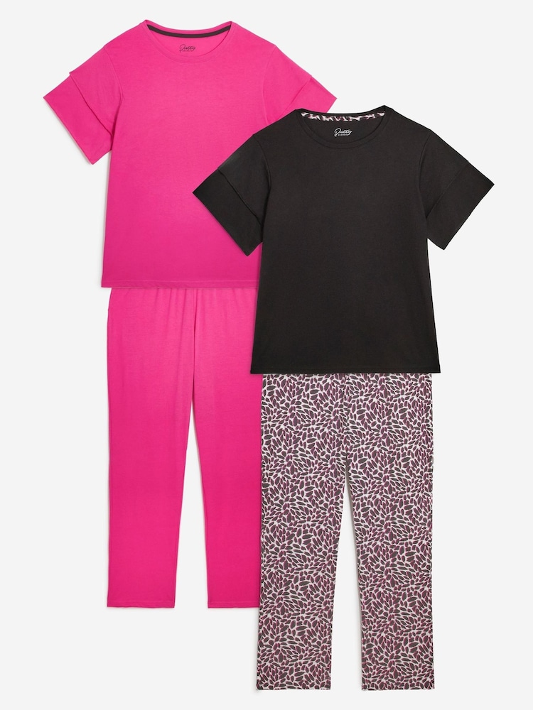 Pack de 2 pijamas Pretty Secrets Value de Simply Be - Imagen 5 de 5 Pack de 2 pijamas Pretty Secrets Value de Simply Be - Imagen 5 de 5