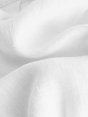 White One Shoulder Bow Detail Summer Dress - Image 6 of 6